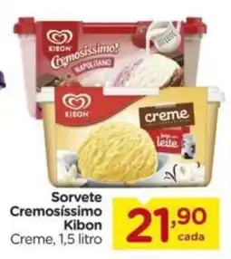 Carrefour Sorvete cremosíssimo kibon creme oferta