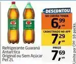 Tenda Atacado Antarctica - refrigerante guaraná original ou sem açúcar oferta