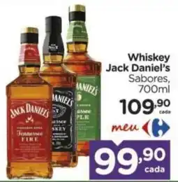 Carrefour Whiskey Jack Daniel's oferta