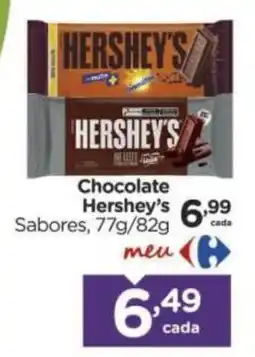 Carrefour Chocolate hershey's sabores oferta