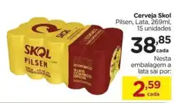 Carrefour Cerveja skol pilsen oferta