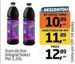 Tenda Atacado Select - suco de uva integral oferta