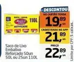 Tenda Atacado De - saco de lixo embalixo reforçado 50un 50l ou 25un 110l oferta
