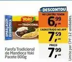 Tenda Atacado Yoki - farofa tradicional de mandioca oferta