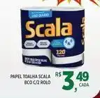 Scala - papel toalha bco c/2 rolo