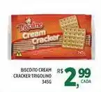 DB Supermercados Trigolino - biscoito cream cracker oferta