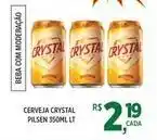 DB Supermercados Crystal - cerveja pilsen oferta