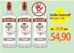 Atacadão Vodka Smirnoff oferta