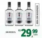 DB Supermercados Rock`s - gin oferta
