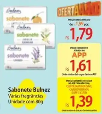 Atacadão Sabonete Bulnez oferta