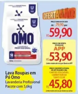Atacadão Lava Roupas em Pó Omo oferta