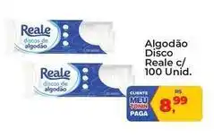 Tonin Superatacado Reale - algodão disco reale c/ 100 unid oferta