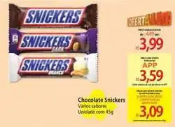 Atacadão Snickers - chocolate oferta