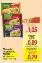 Atacadão Sabores - macarrão instantâneo maratá oferta