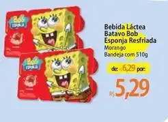 Atacadão Bob - bebida láctea batavo bob esponja resfriada oferta