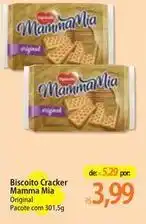 Atacadão Mamma mia - biscoito cracker oferta
