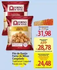 Atacadão Forno de minas - pão de queijo oferta