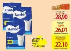 Atacadão Itambé - leite em po oferta