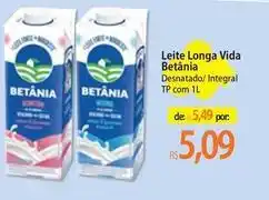 Atacadão Betânia - leite longa vida oferta
