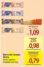 Atacadão Nutry - barra de cereais oferta