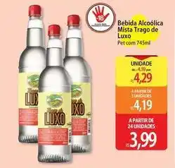 Atacadão Lux - bebida alcoólica mista oferta