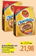 Atacadão 3 corações - achocolatado em po oferta
