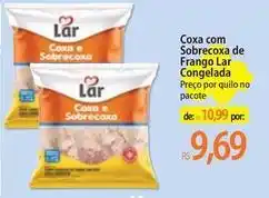 Atacadão Lar - coxa com sobrecoxa de frango congelada oferta