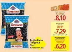 Atacadão Turquesa - feijão preto oferta