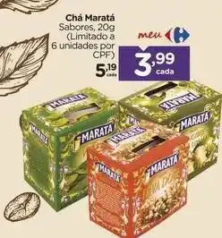 Carrefour Maratá - cha oferta