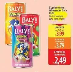 Atacadão Baly - suplemento alimentar kids oferta