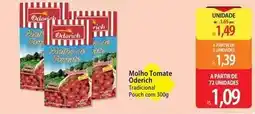 Atacadão Oderich - molho tomate oferta