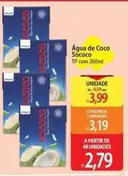 Atacadão Sococo - água de coco oferta