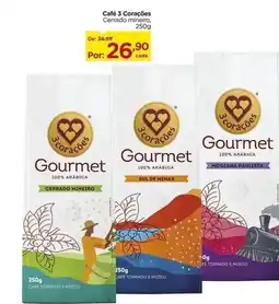 Carrefour Gourmet - café 3 corações oferta