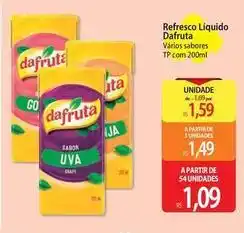 Atacadão Dafruta - refresco liquido oferta