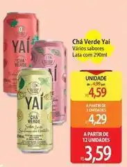 Atacadão Sabores - chá verde oferta