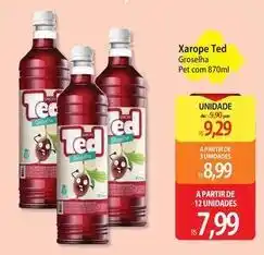 Atacadão De - xarope ted groselha oferta