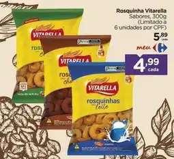 Carrefour Vitarella - rosquinha oferta