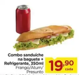 Carrefour Combo sanduíche na baguete oferta