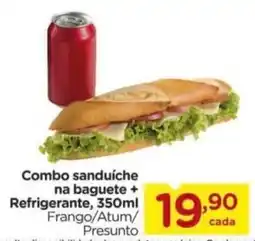 Carrefour Combo sanduíche na baguete + Refrigerante oferta