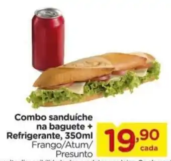Carrefour Combo sanduíche na baguete + Refrigerante oferta