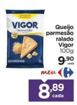 Carrefour Queijo parmesão ralado Vigor oferta