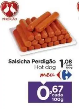Carrefour Salsicha Perdigão Hot dog oferta