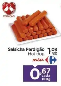 Carrefour Salsicha Perdigão Hot dog oferta