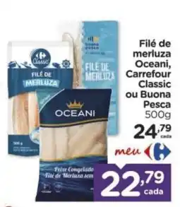 Carrefour Filé de merluza oferta