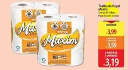 Atacadão Maxima - toalha de papel oferta