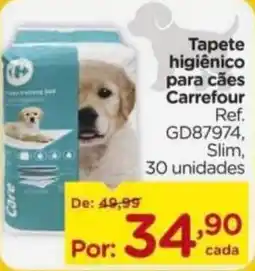 Carrefour Tapete higiênico para cães carrefour oferta