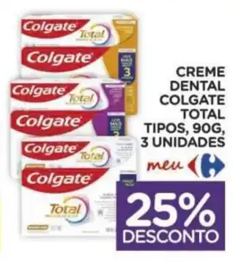 Carrefour Creme dental colgate total oferta