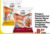 Max Atacadista Lar - frango a passarinho pacote 1kg ou linguiça de frango fina congelada oferta