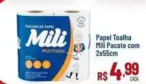 Max Atacadista Mili - papel toalha oferta