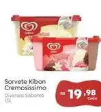 Novo Atacarejo Kibon - sorvete cremosíssimo oferta